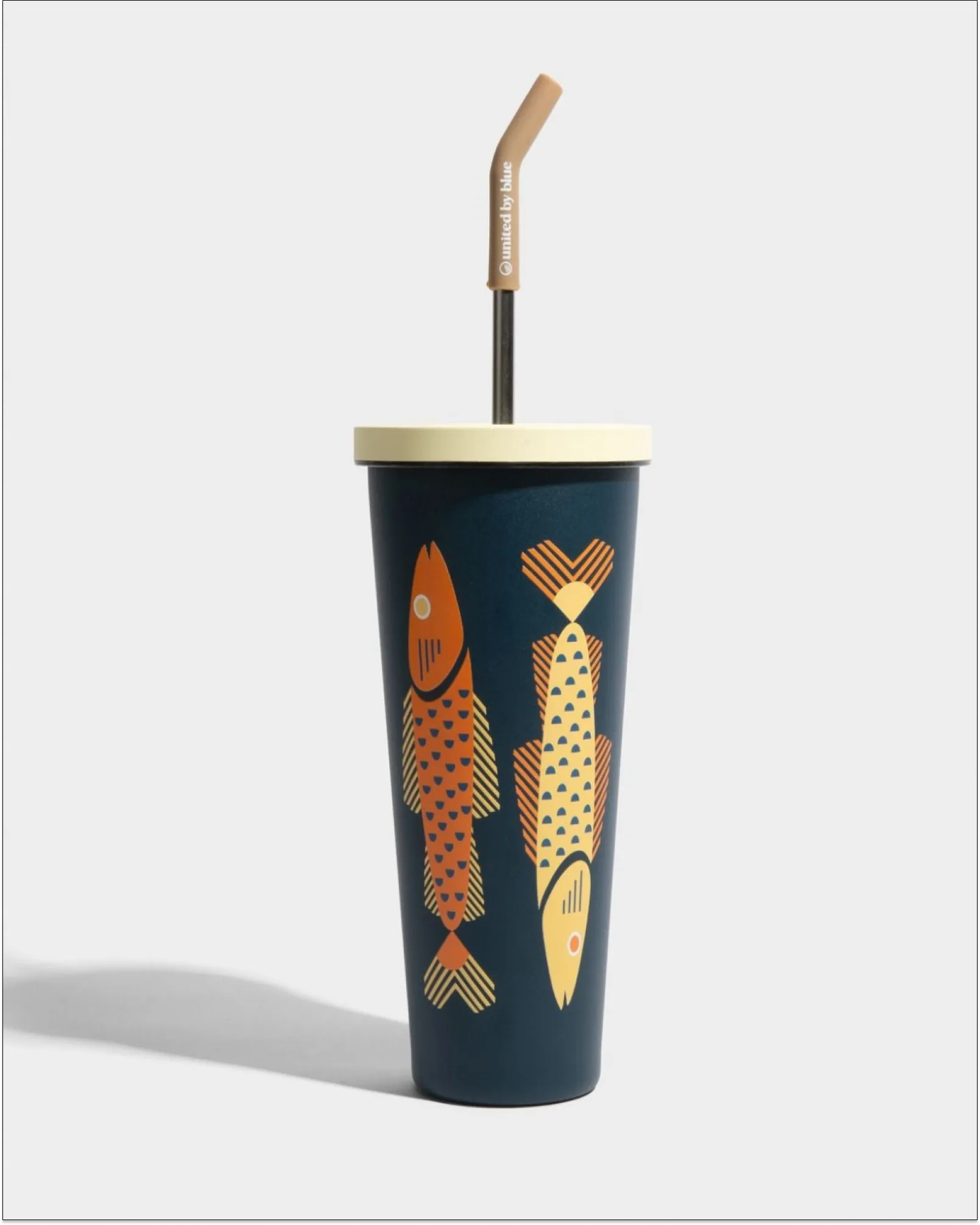 24 oz Insulated Steel Straw Tumbler
