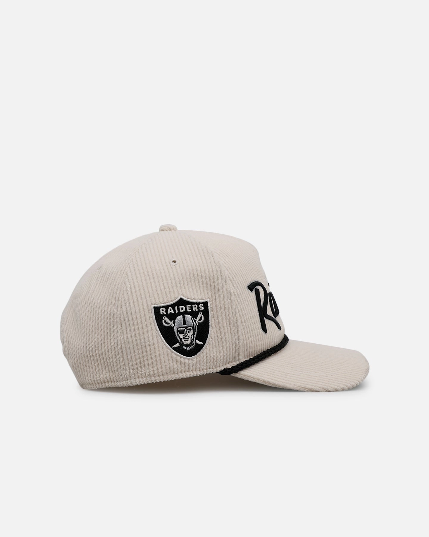 47 Brand Las Vegas Raiders 'Natural Script' Premium Hitch Corduroy Snapback Natural