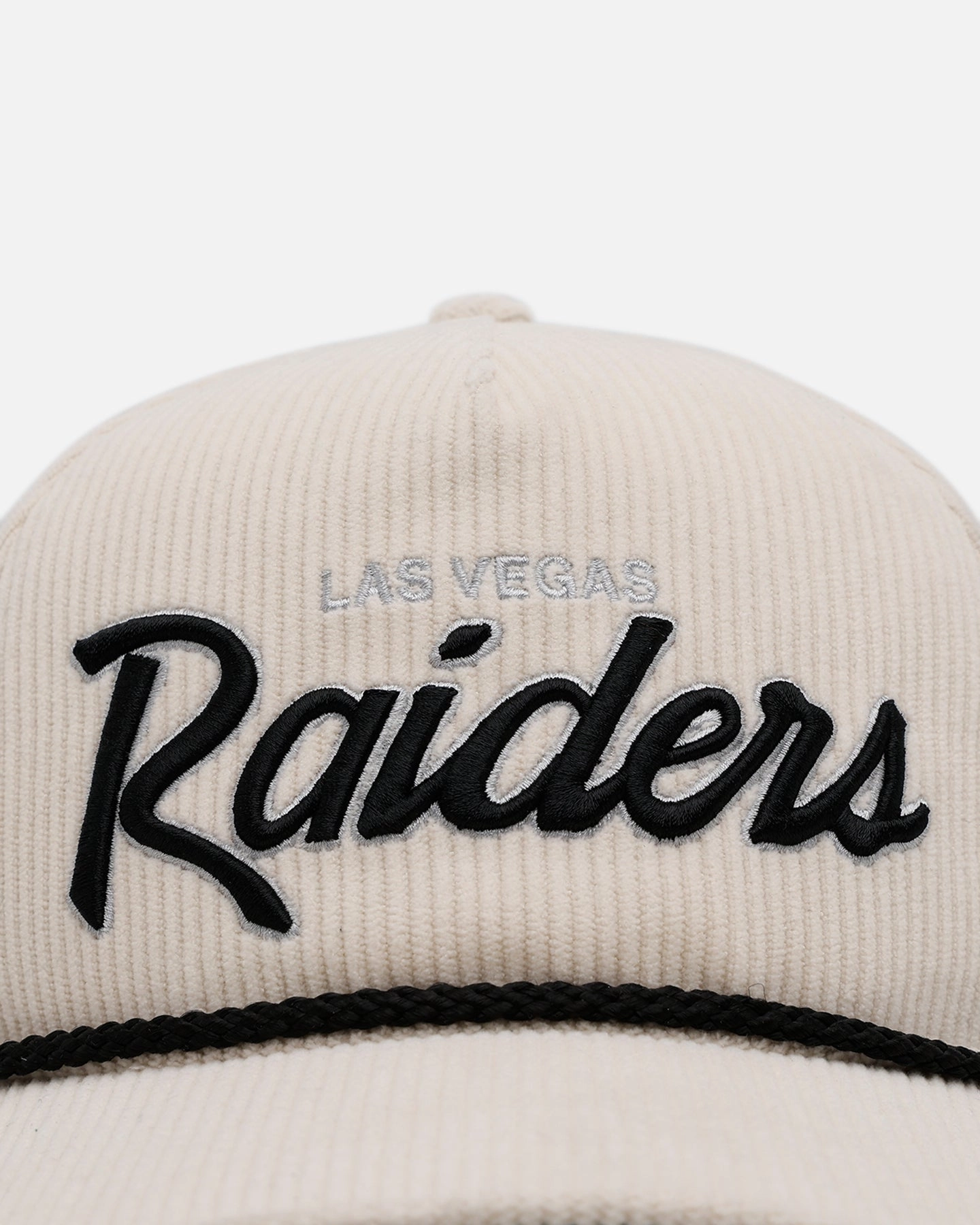 47 Brand Las Vegas Raiders 'Natural Script' Premium Hitch Corduroy Snapback Natural