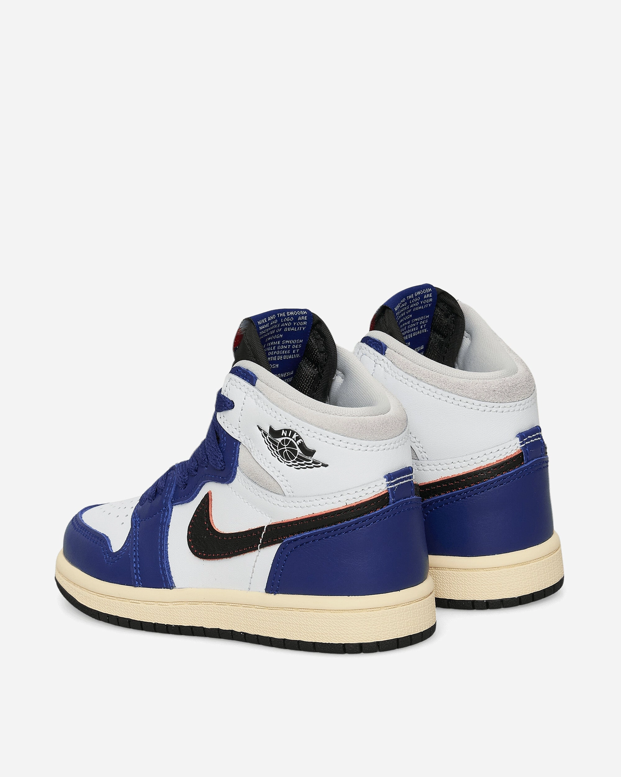 Air Jordan 1 High OG 'Rare Air' (PS) Sneakers White / Deep Royal Blue