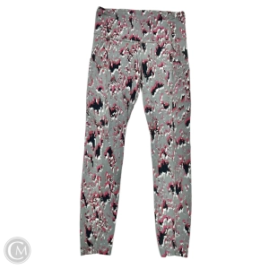 Athletic Leggings By Lululemon In Grey & Pink, Size: S