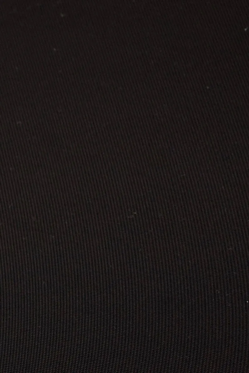 Black High Waisted G-String Invisible