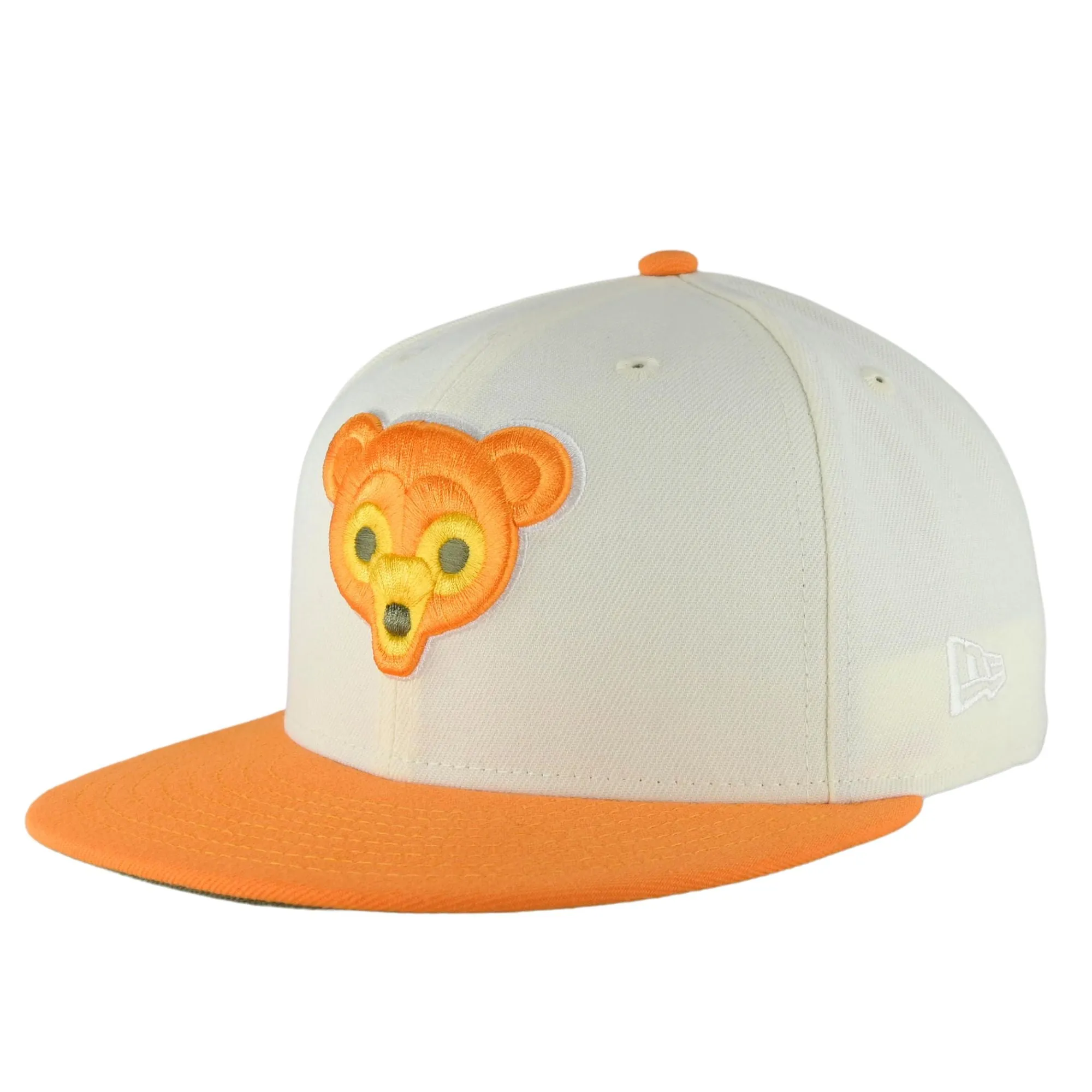 Chicago Cubs Chrome Orange Olive New Era 59FIFTY Fitted Hat