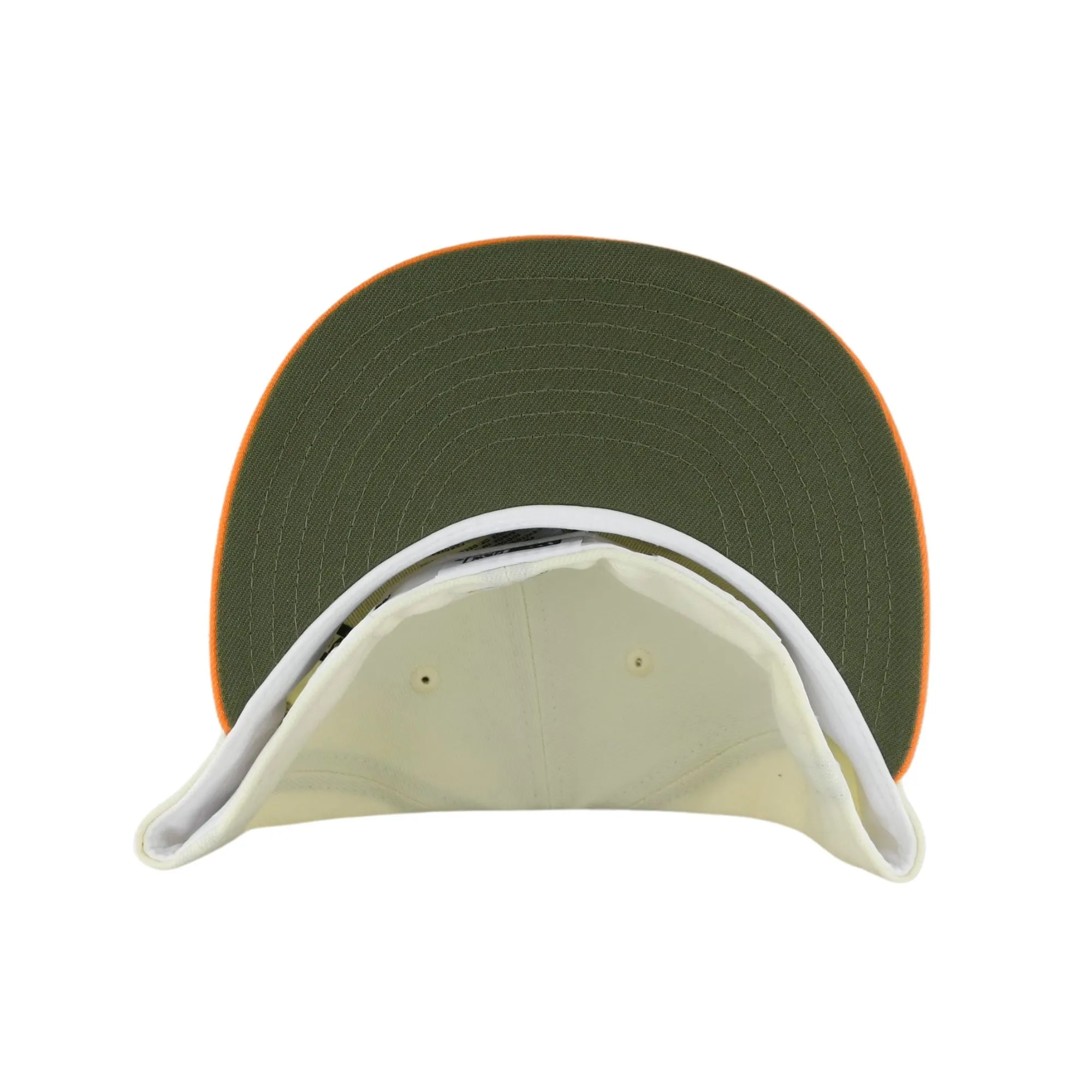 Chicago Cubs Chrome Orange Olive New Era 59FIFTY Fitted Hat