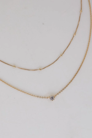 Dakota Gold Layered Chain Necklace