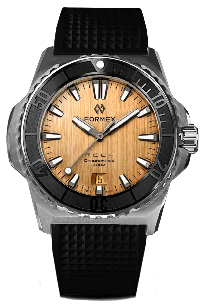 Formex REEF 39.5mm Automatic Chronometer 300m Radiant Bronze Rubber