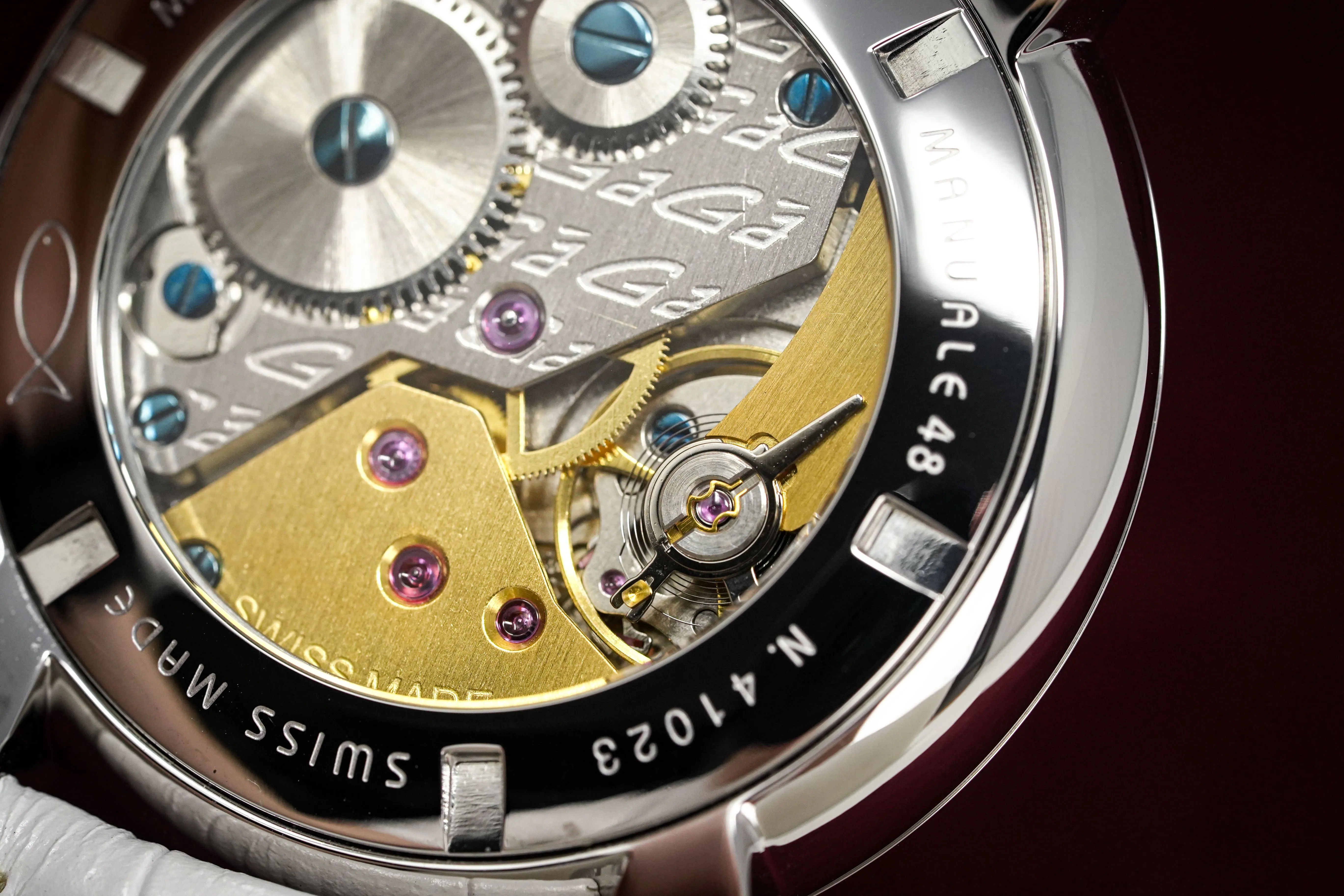 GaGà Milano Watch Hand Winding Manuale 48MM Multi Colour 5010.01