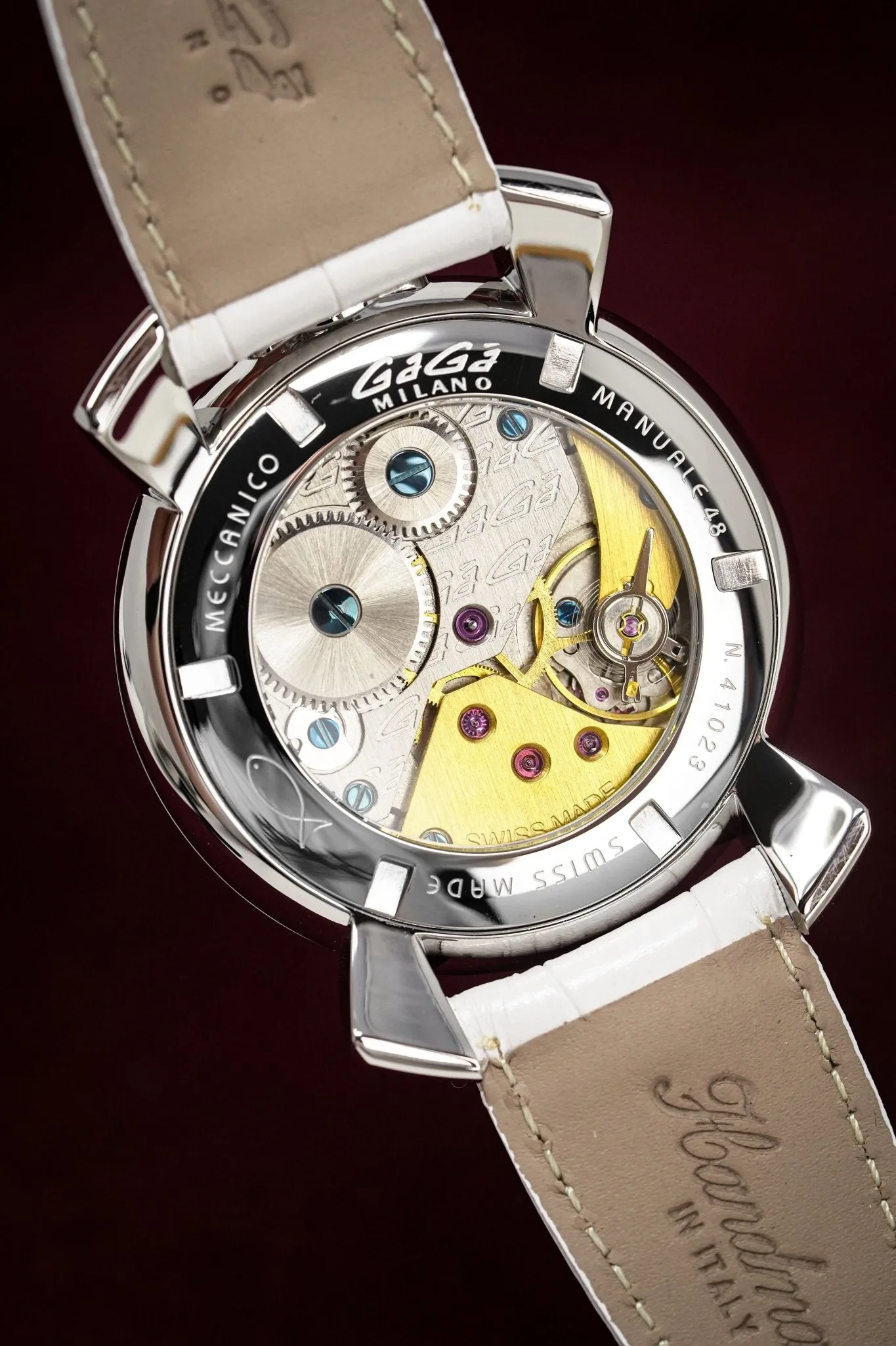 GaGà Milano Watch Hand Winding Manuale 48MM Multi Colour 5010.01