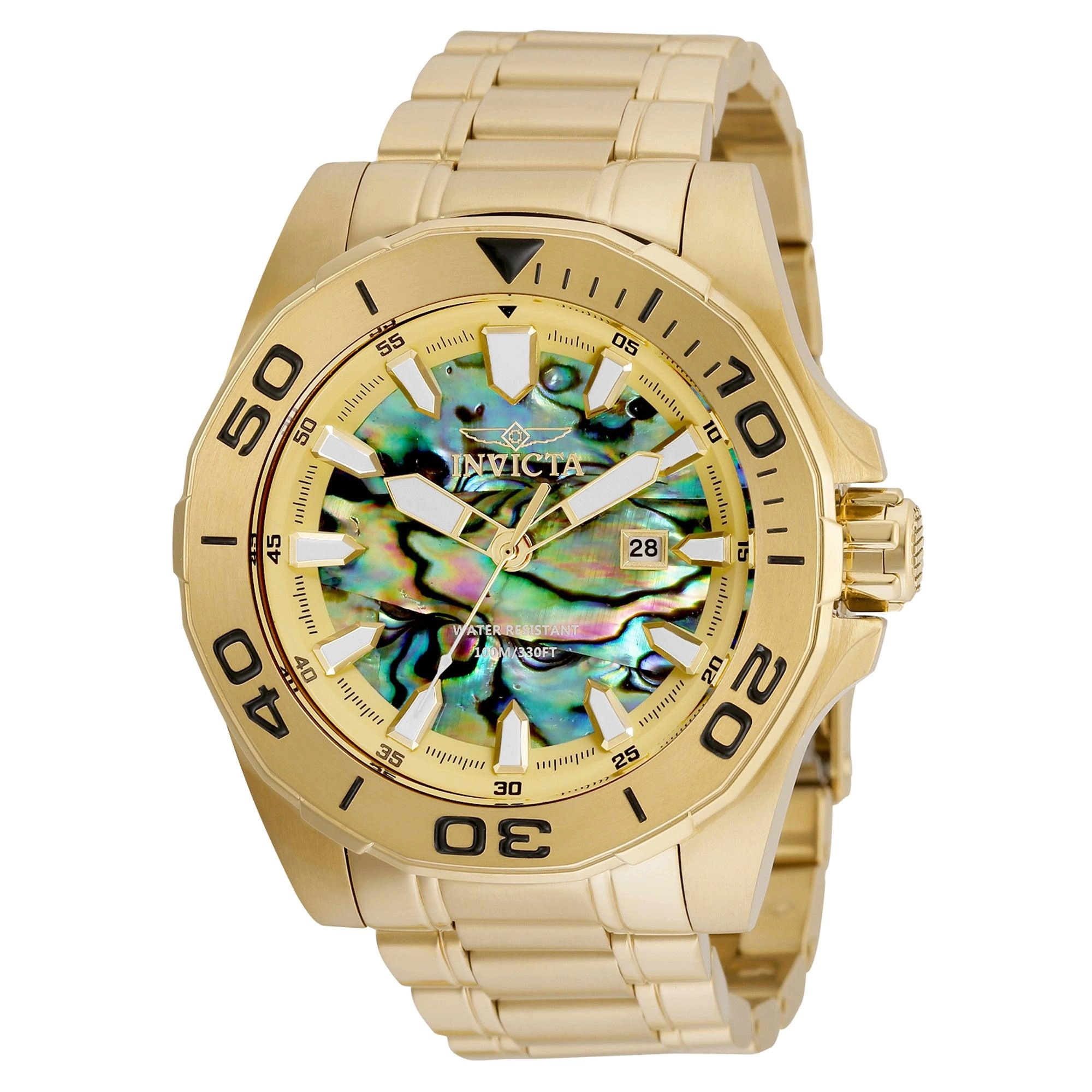 Invicta 36277 Pro Diver Men's Watch w/ Abalone Dial
