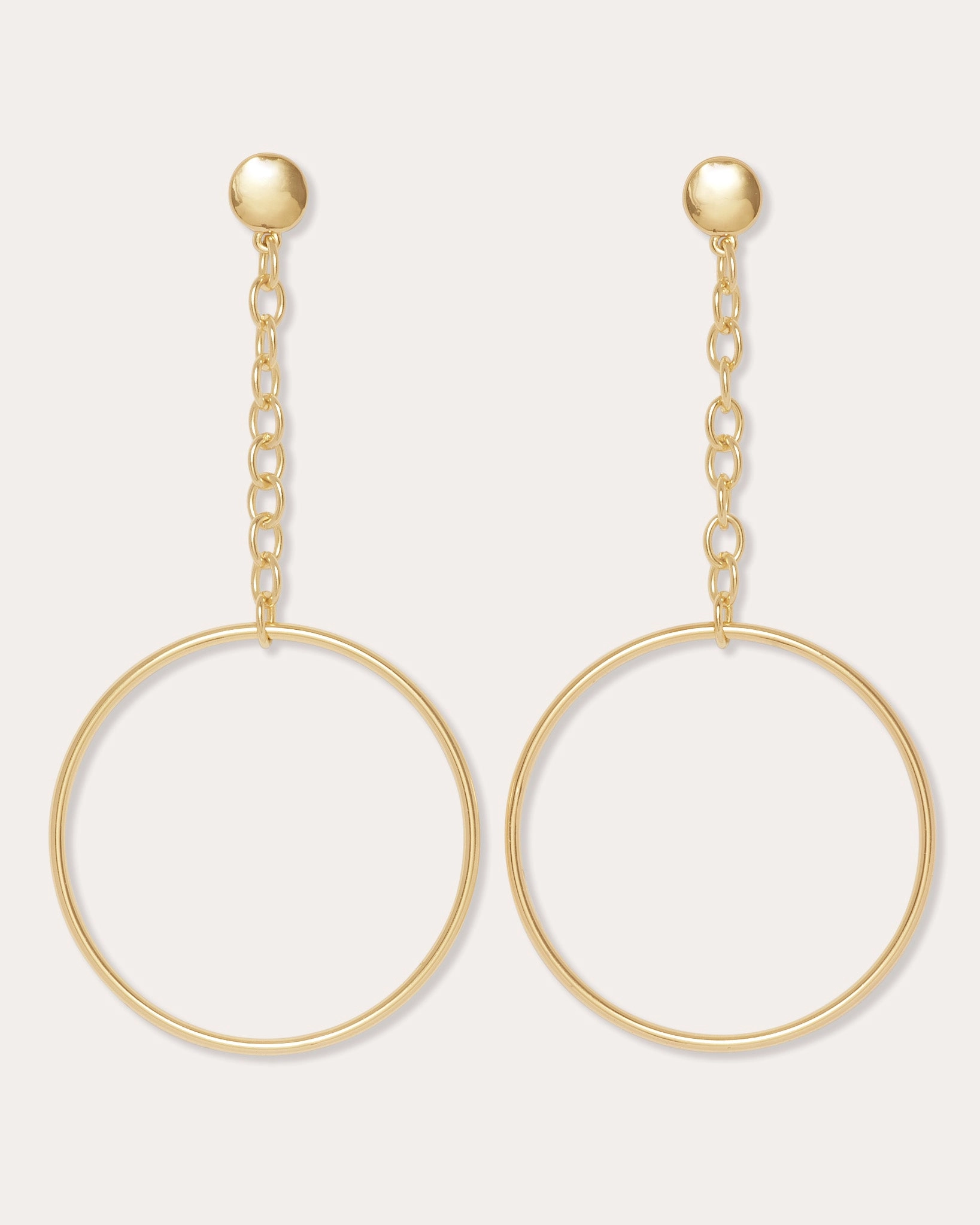 Lea Teardrop Hoop Earrings