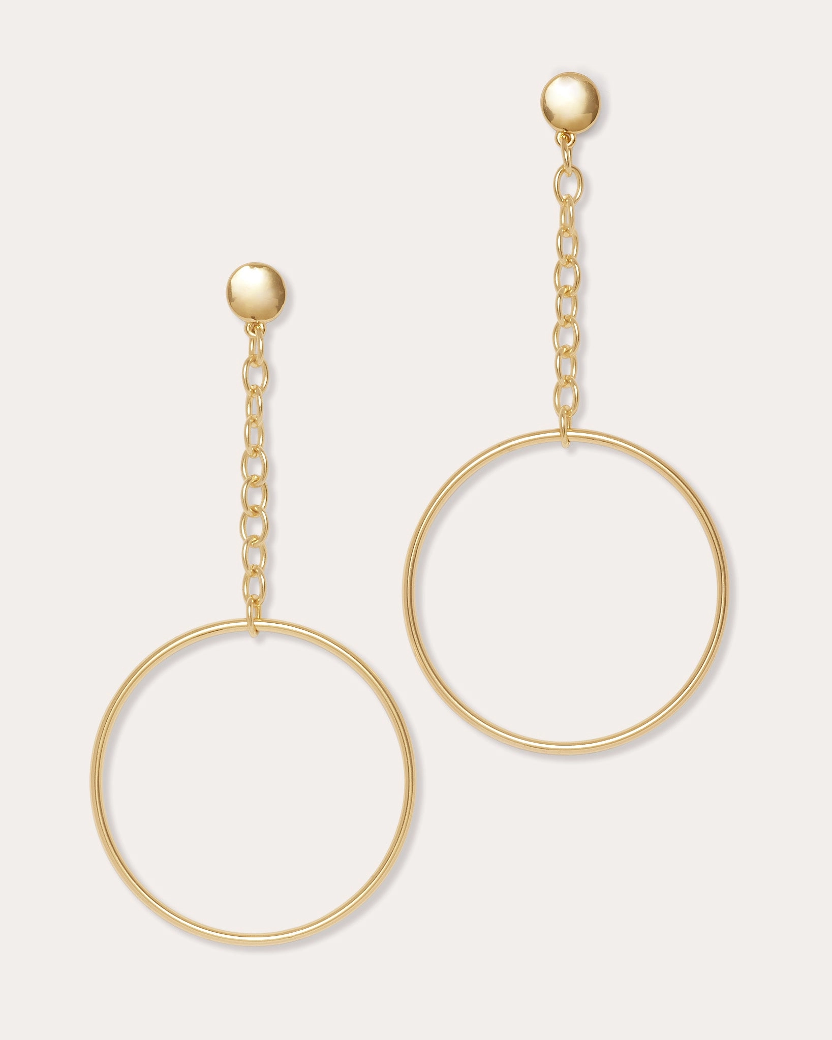 Lea Teardrop Hoop Earrings