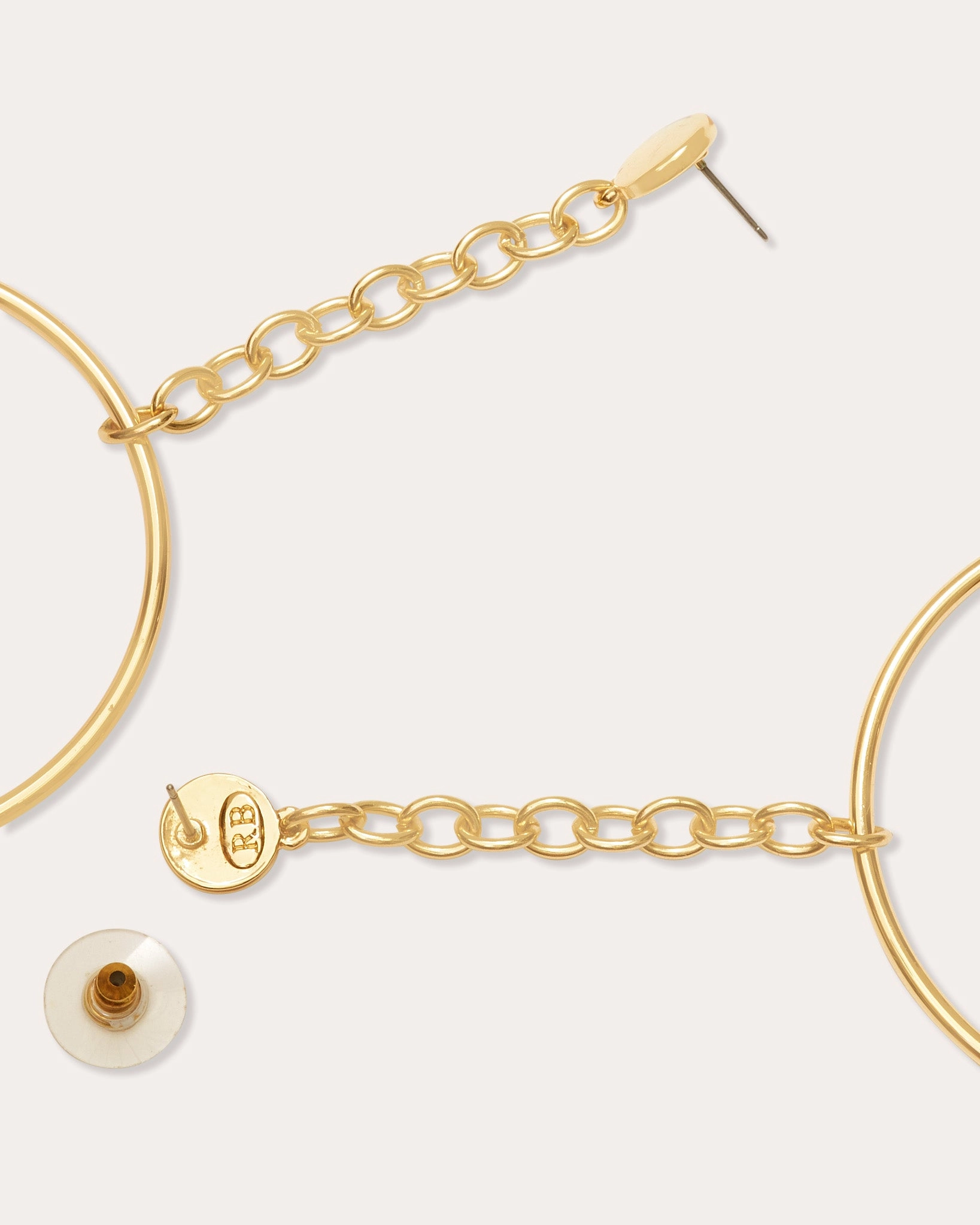 Lea Teardrop Hoop Earrings