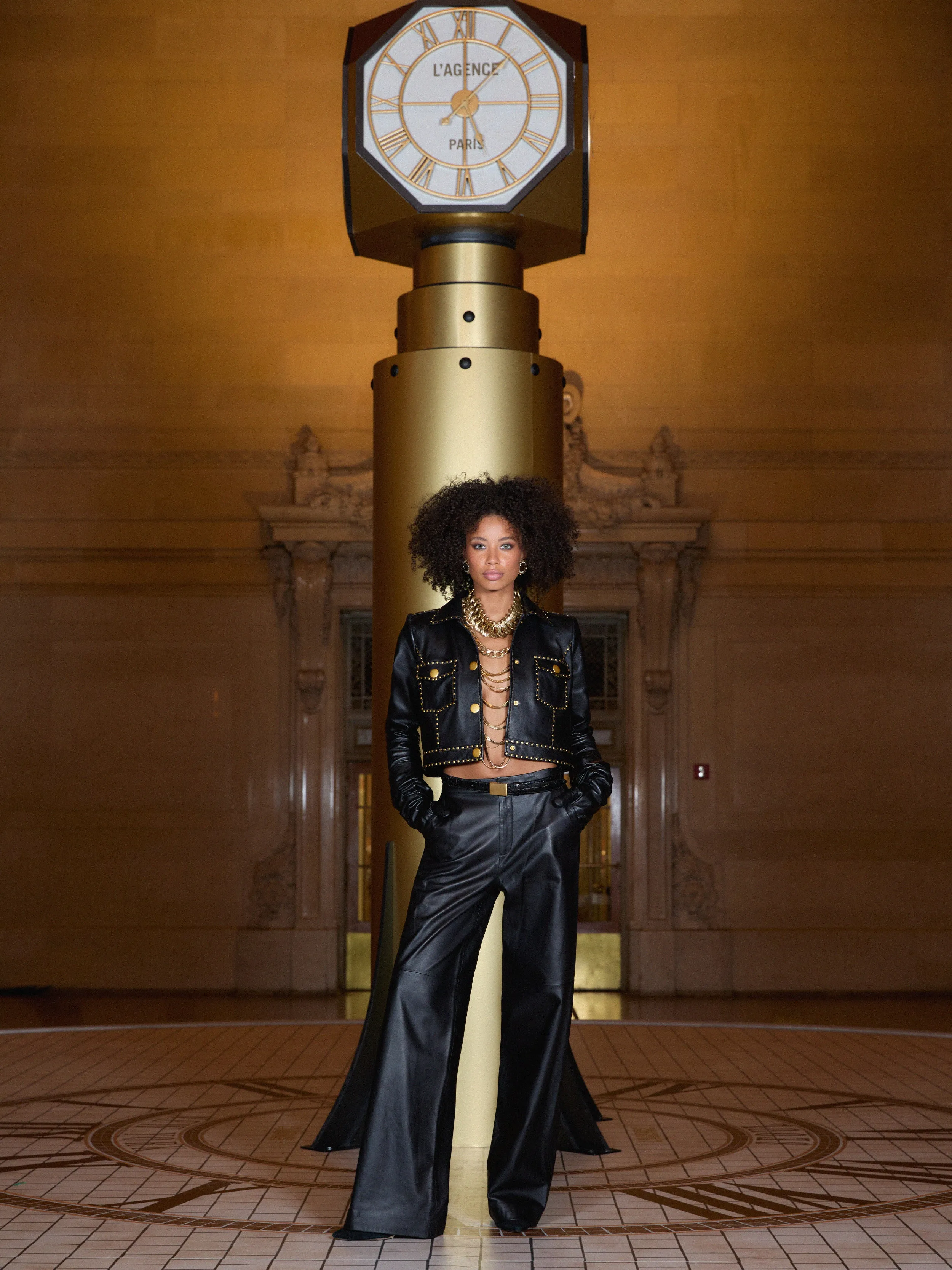 Livvy Leather Trouser