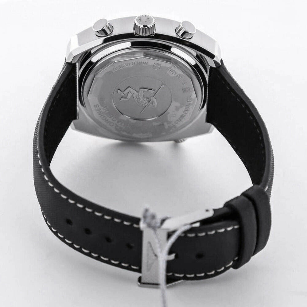 Longines Heritage Diver Automatic Chronograph Steel Mens Strap Watch Date L2.796.4.52.0