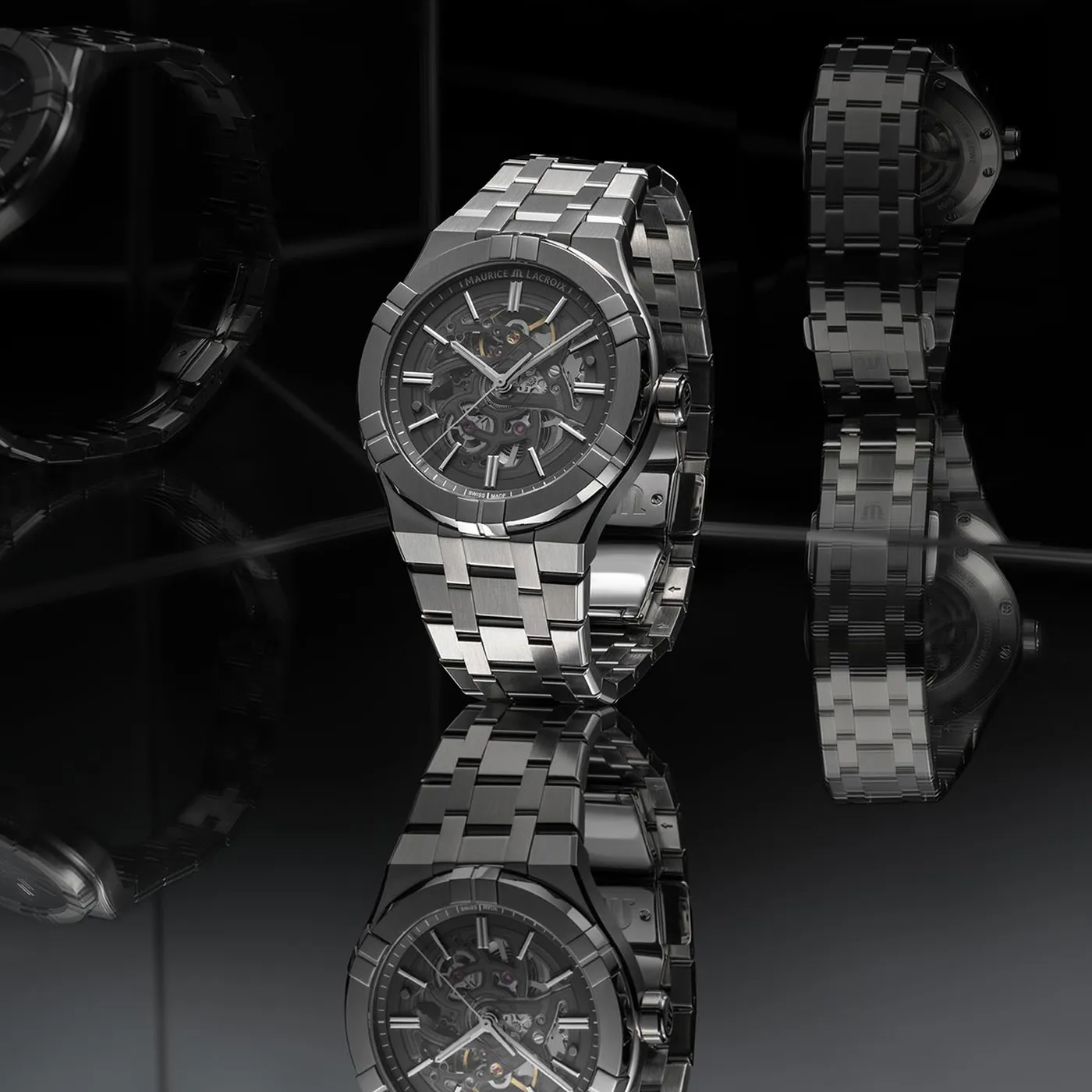 Maurice Lacroix Aikon Automatic Skeleton 42mm AI6008-SS002-030-1