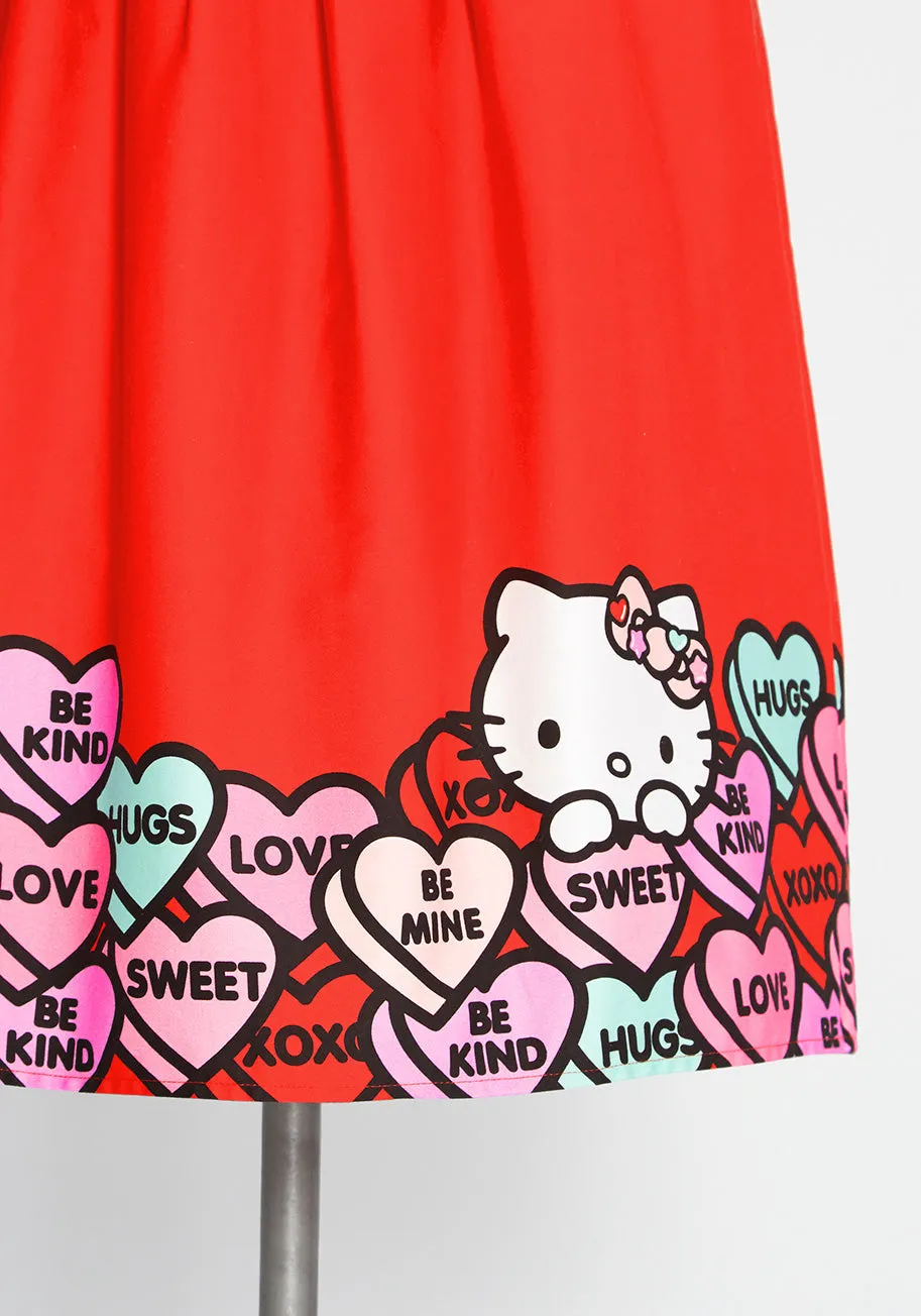 ModCloth for Hello Kitty Delightful Confections A-Line Skirt