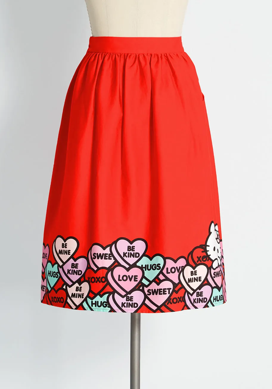 ModCloth for Hello Kitty Delightful Confections A-Line Skirt
