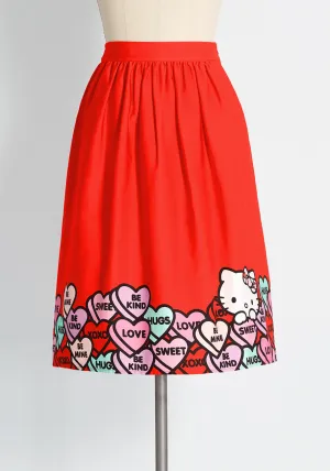 ModCloth for Hello Kitty Delightful Confections A-Line Skirt