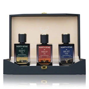 North Stag Collection by Paris Corner 3x 100ml EDP 3 Piece Gift Set