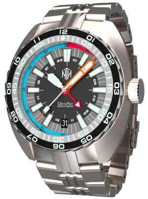 NTH DevilRay II Black Date GMT
