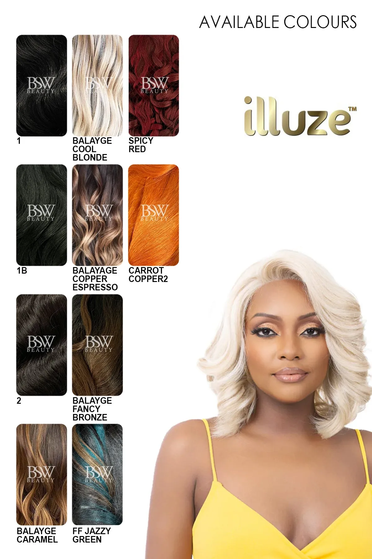 NUTIQUE ILLUZE GLUELESS LACE FRONT WIG - LORETTA