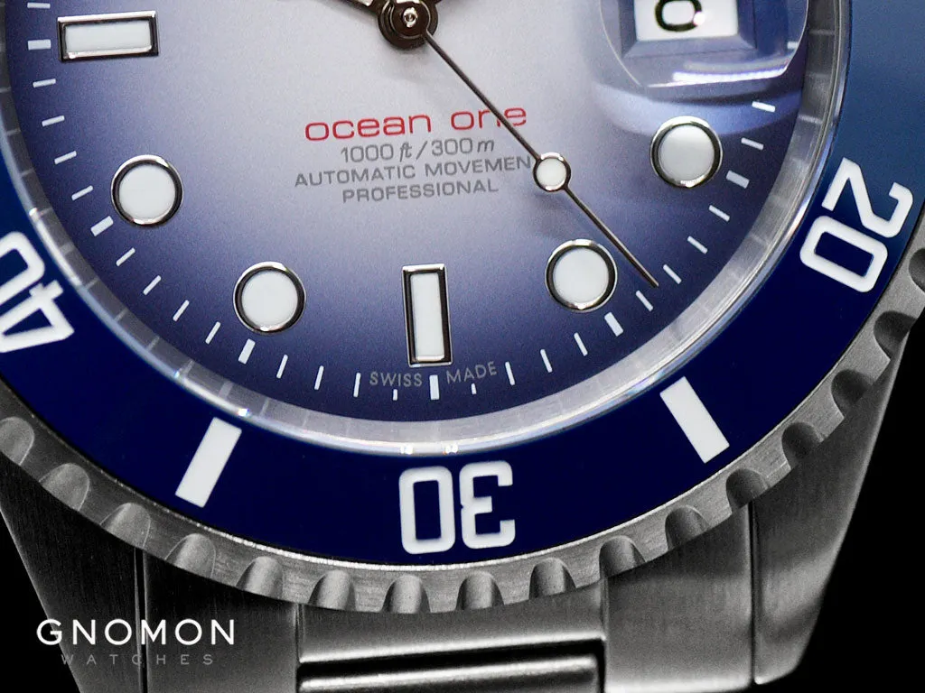 Ocean One Premium Blue Ceramic - ETA2824-2