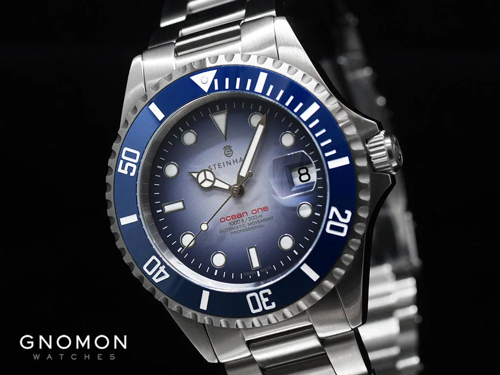 Ocean One Premium Blue Ceramic - ETA2824-2