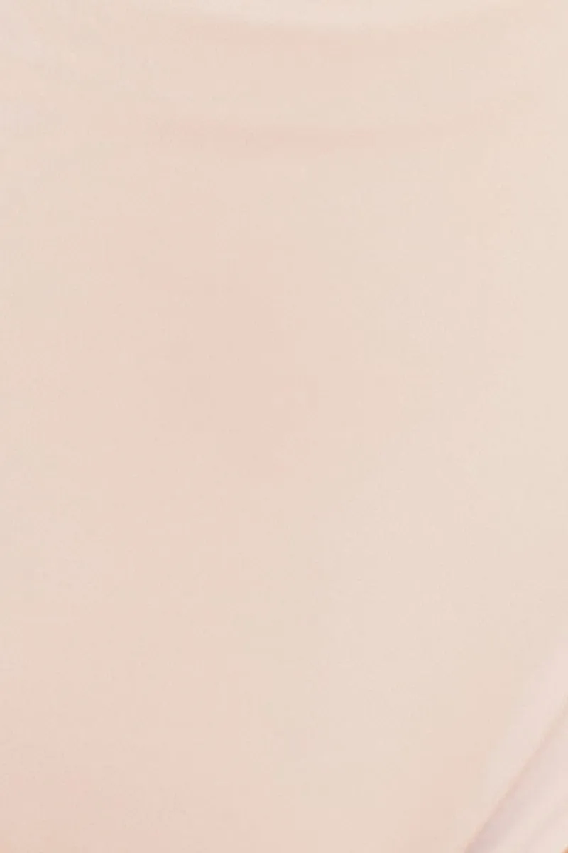 Pink High Waisted G-String Invisible