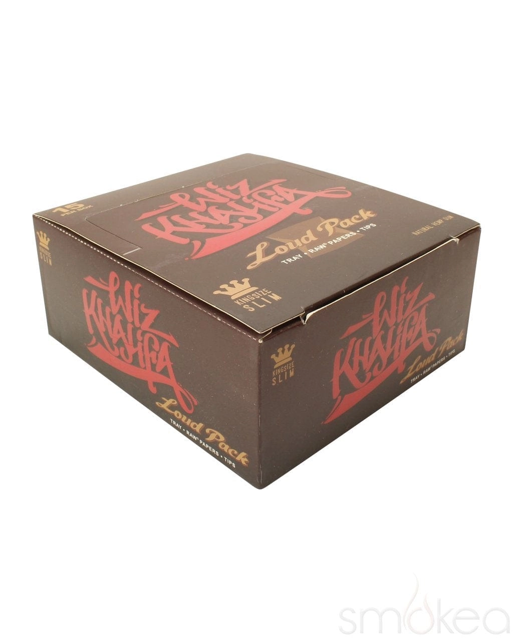 Raw x Wiz Khalifa King Size Loud Pack Rolling Papers w/ Tips