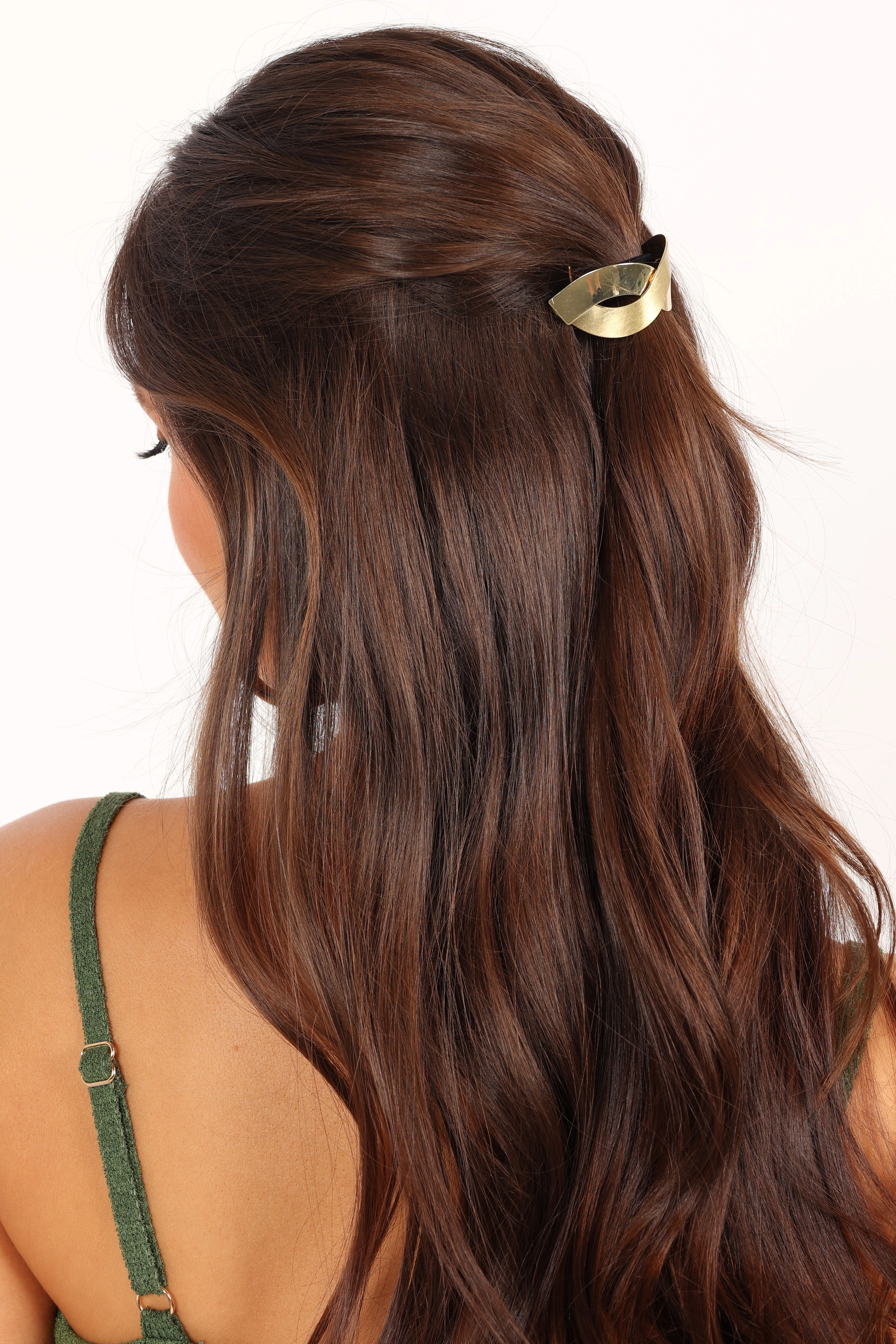 Rose Hair Cuff - Gold