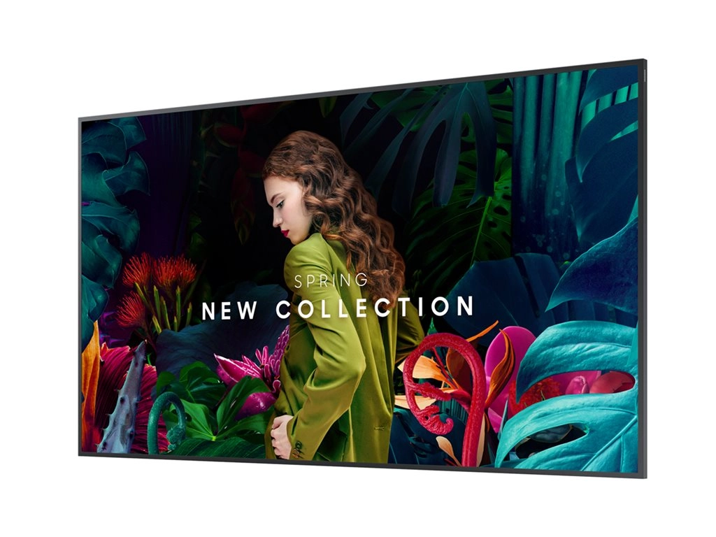 Samsung QB65C - 65 Diagonal Class QBC Series LED-backlit LCD display - Crystal UHD - digital signage - Tizen OS - 4K UHD (2160p)