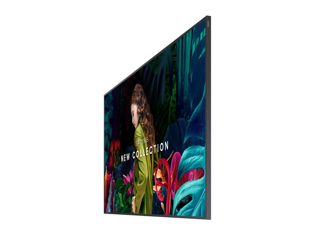 Samsung QB65C - 65 Diagonal Class QBC Series LED-backlit LCD display - Crystal UHD - digital signage - Tizen OS - 4K UHD (2160p)