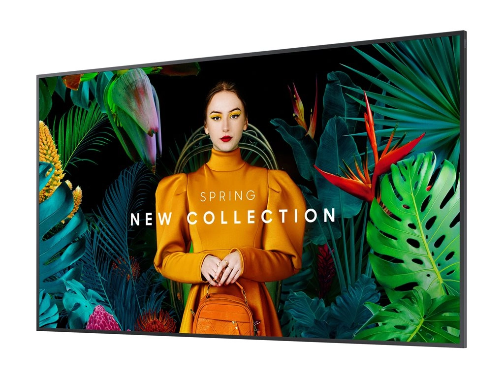 Samsung QH75C - 75 Diagonal Class (74.5" viewable) - QHC Series LED-backlit LCD display - Crystal UHD - digital signage - Tizen