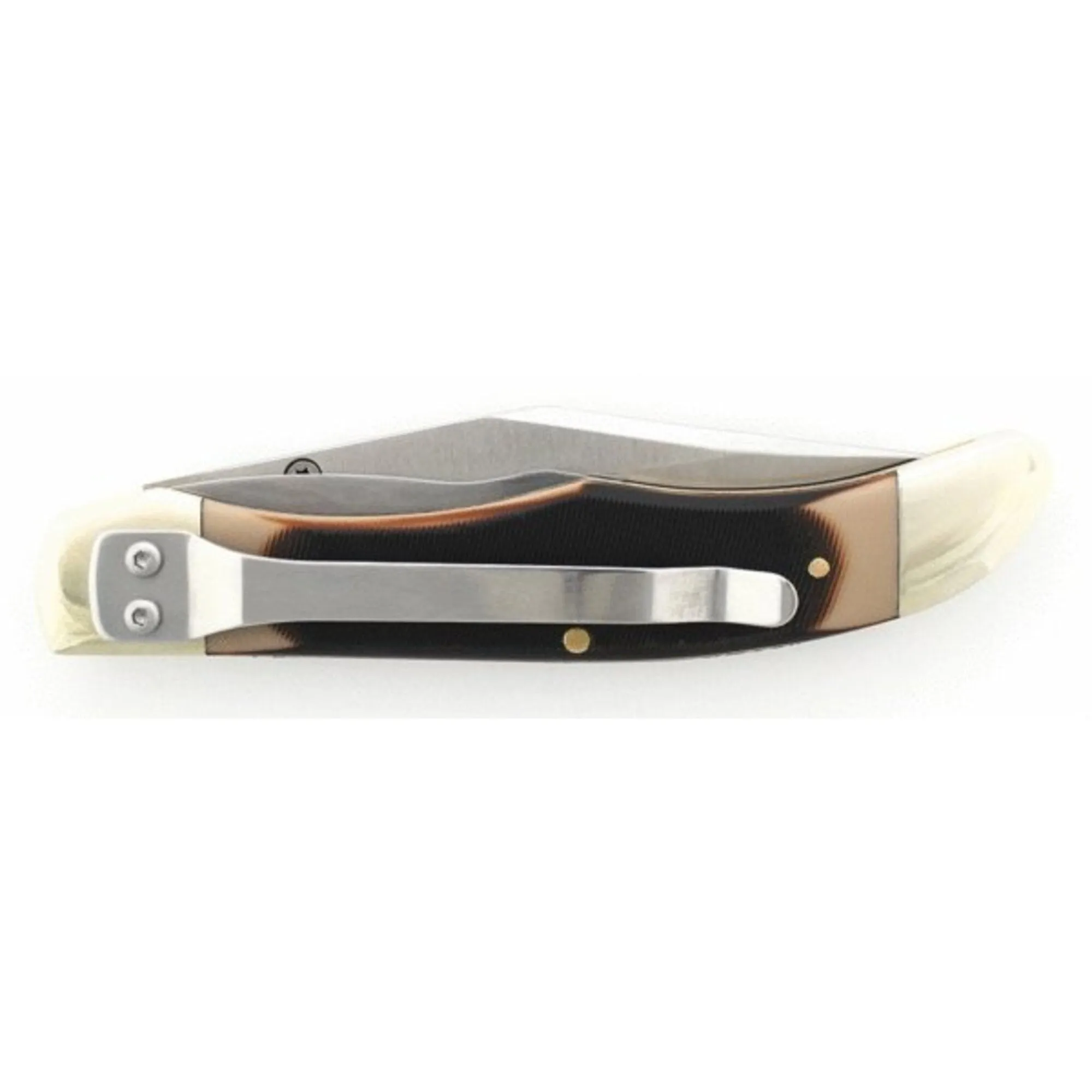 Schrade Old Timer Folder Knife - Pioneer Lockblade Clip with Thumb Knob | 223OT