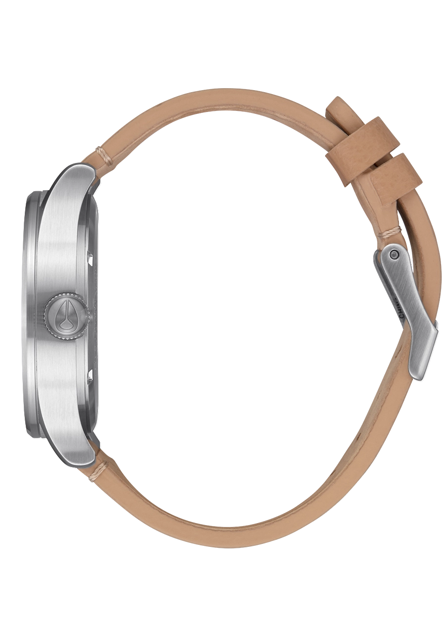 Sentry Leather - All Silver / Tan