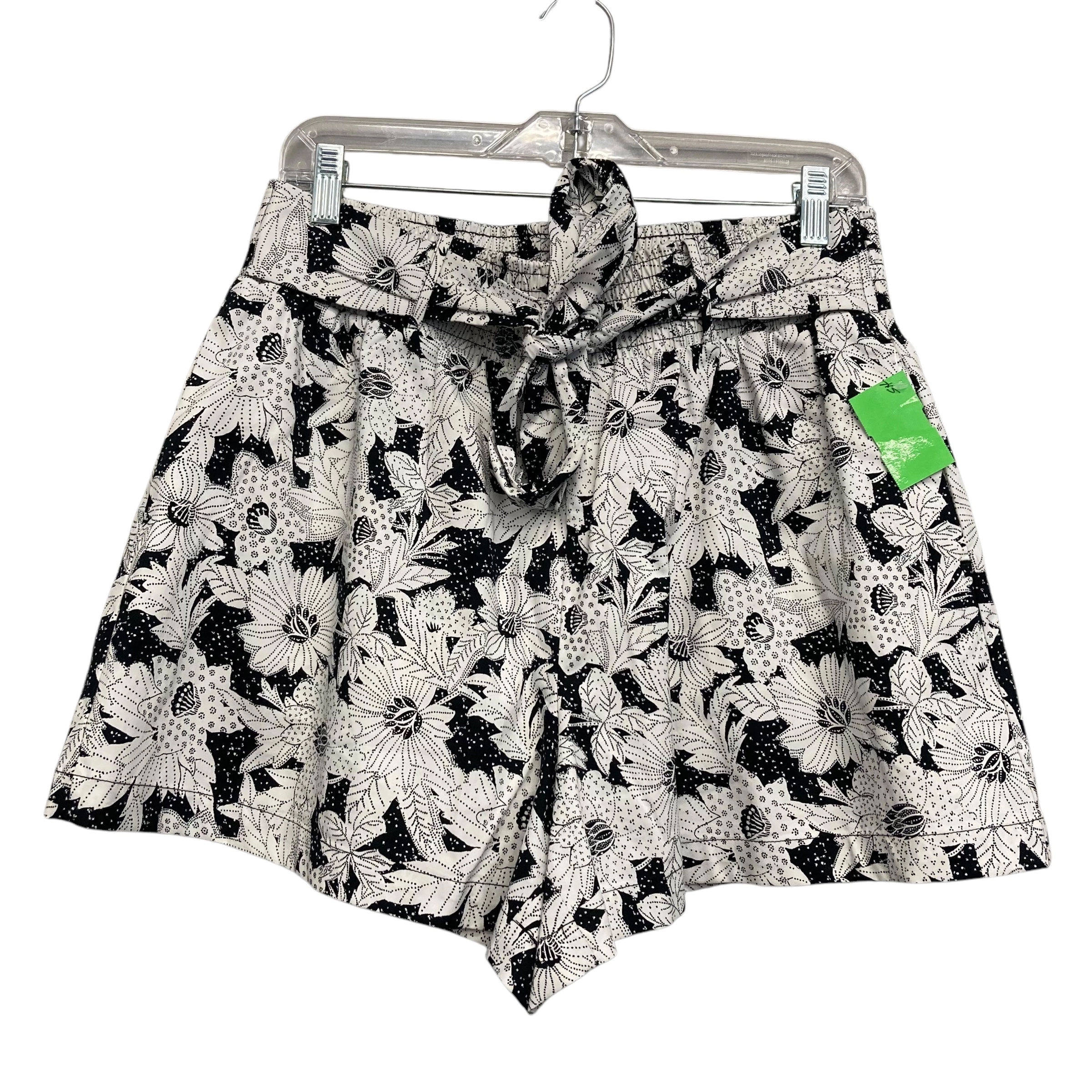 Shorts By International Concepts In Black & White, Size:12