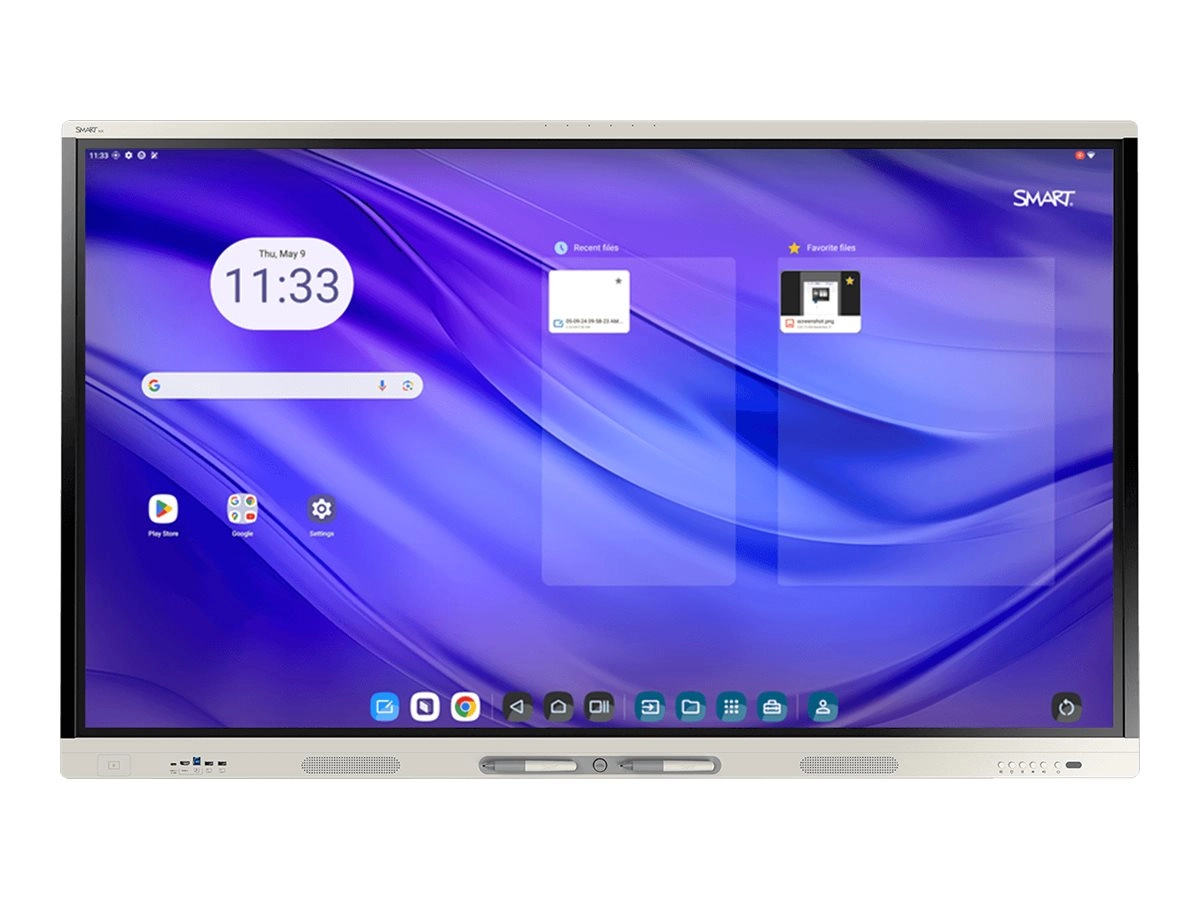 SMART Board MX265-V5-PW - 65 Diagonal Class MX (V5) Pro Series with iQ LED-backlit LCD display - interactive - with built-in