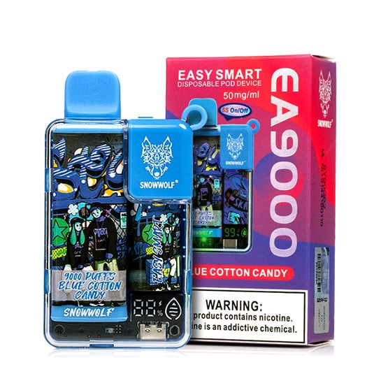 SnowWolf Easy Smart Disposable Vape - 9,000 Puffs