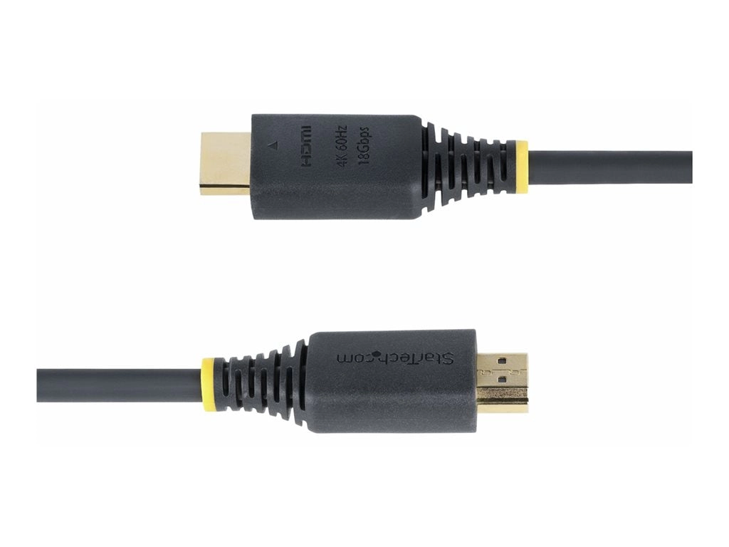 StarTech.com 6ft (1.8m) Premium Certified High Speed HDMI Cable, 4K60Hz - Premium High Speed - HDMI cable with Ethernet - HDMI HDMI2-CABLE-4K60-6F