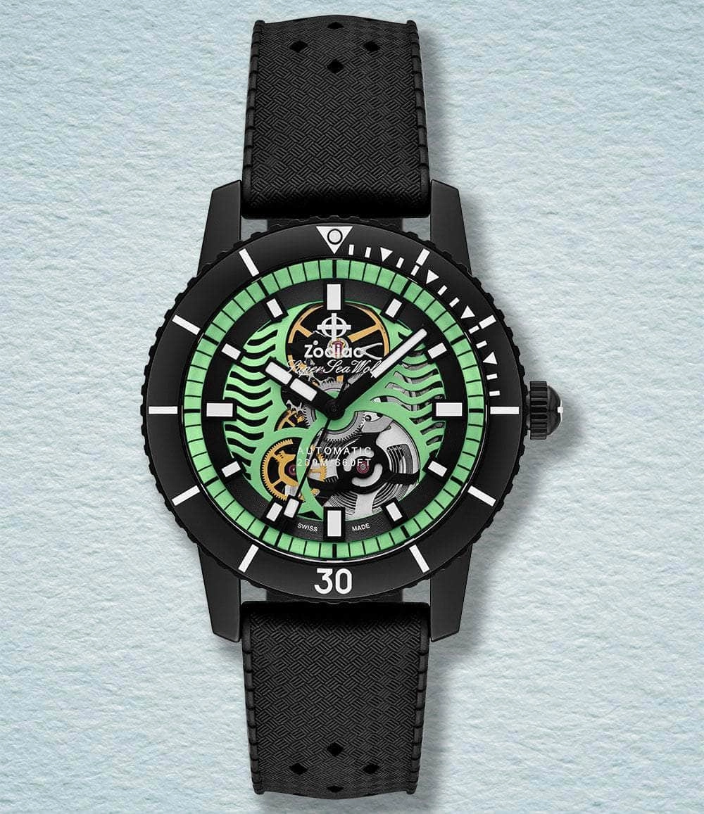 Super Sea Wolf Compression Skeleton Night Diver ZO9318