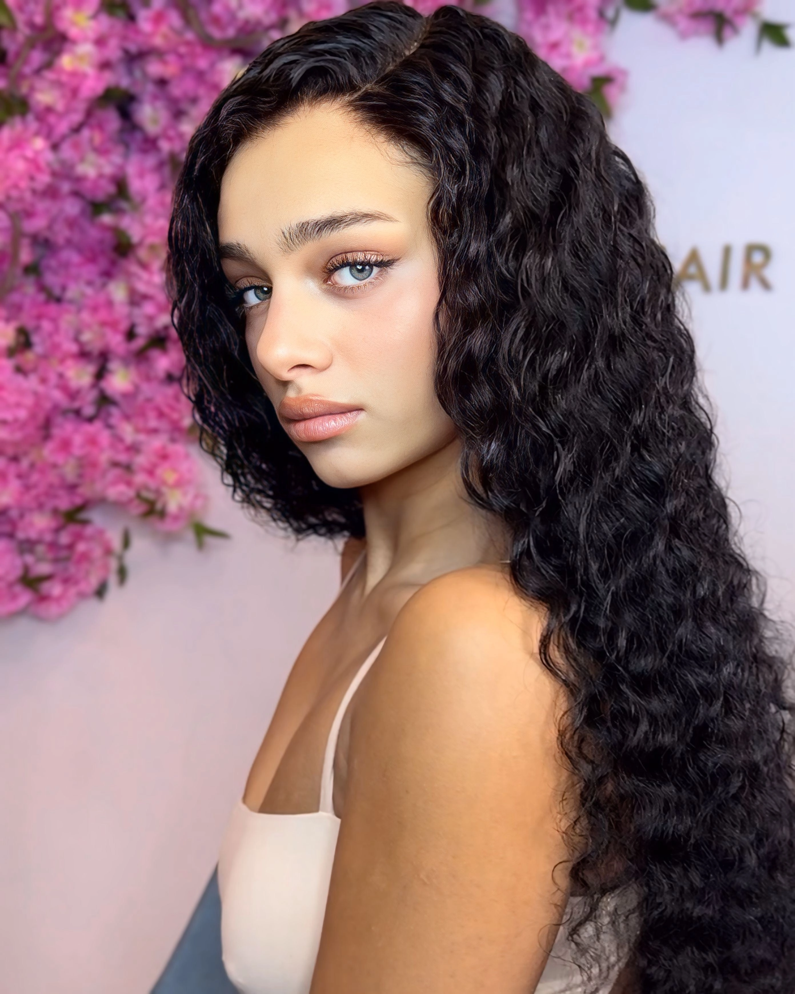 The LIBERTY - Deep Wave Glueless HD Lace Front Wig – Pre-Plucked Virgin Brazilian Hair