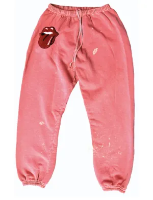 The Rolling Stones Sweatpant, Cherry