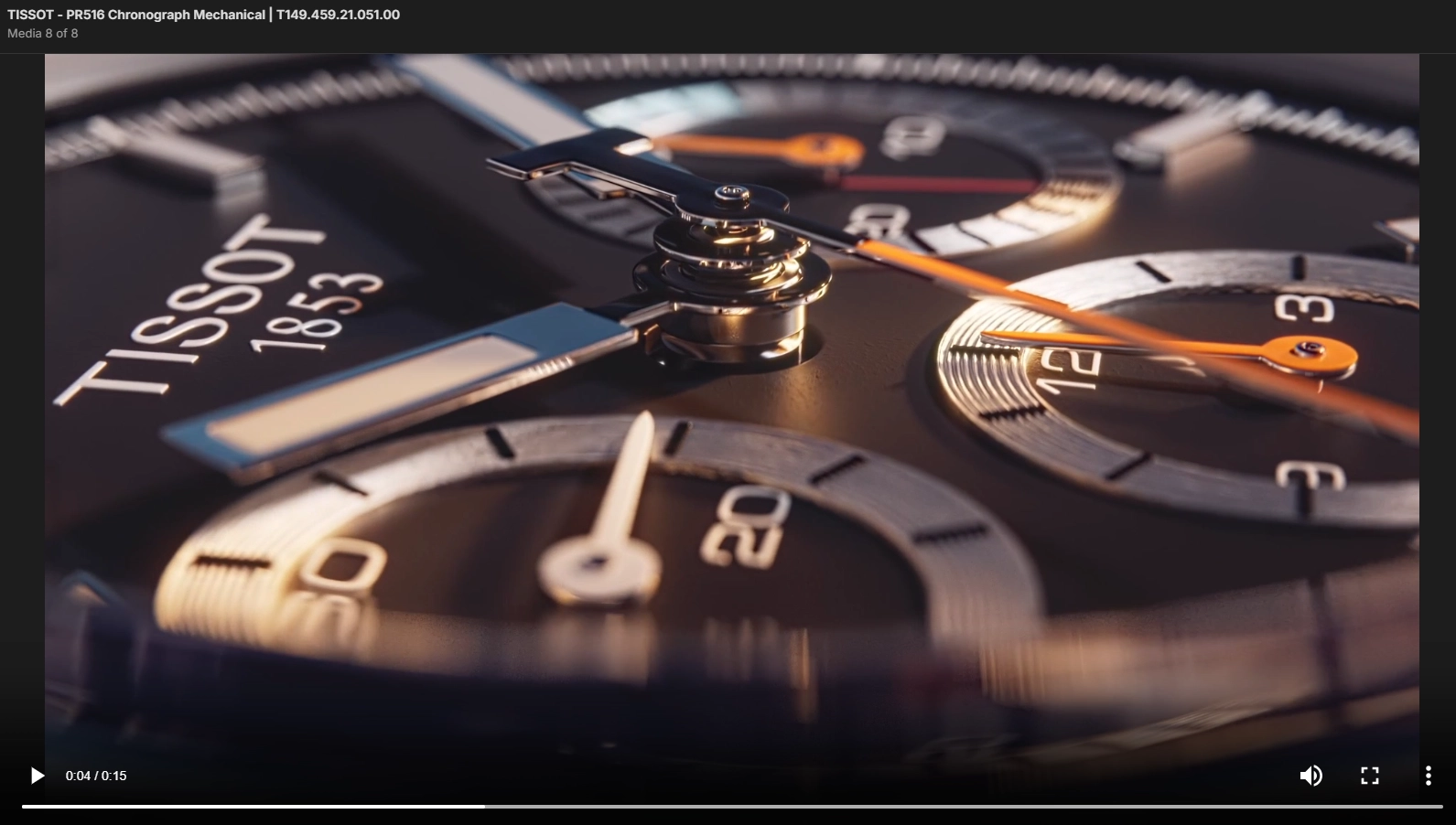TISSOT - PR516 Chronograph Mechanical | T149.459.21.051.00
