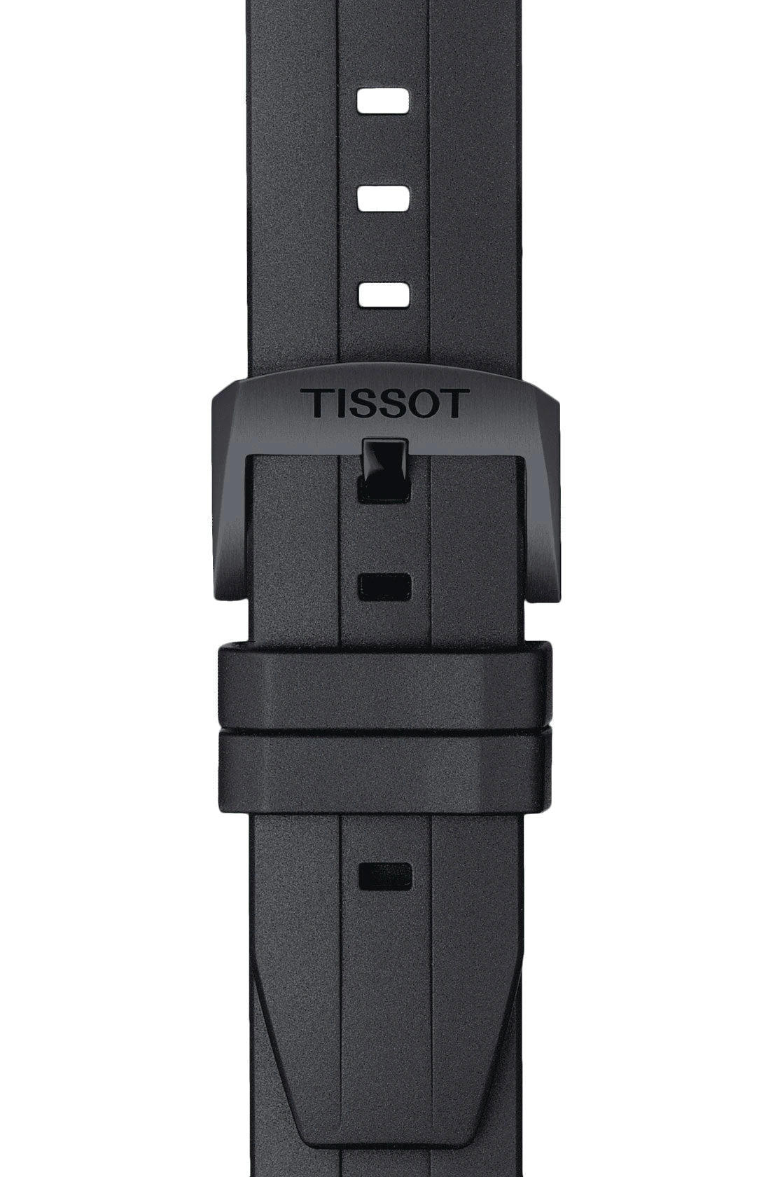 Tissot T-Sport Seastar 1000 Automatic Powermatic 80 Black PVD Black Dial Black Rubber Strap Date Divers Mens Watch T120.407.37.051.00