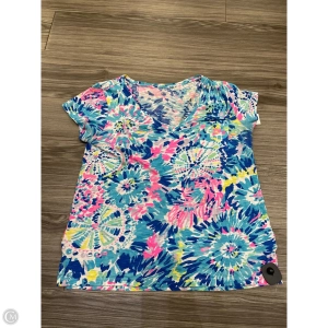 Top Short Sleeve By Lilly Pulitzer In Multi-colored, Size: M