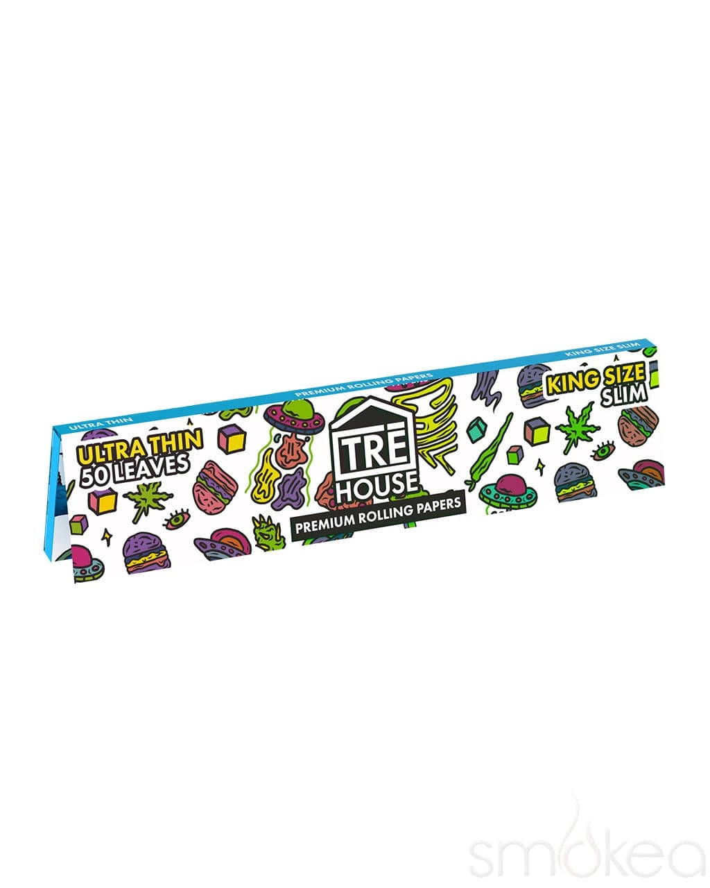 TRĒ House King Size Slim Premium Ultra Thin Rolling Papers