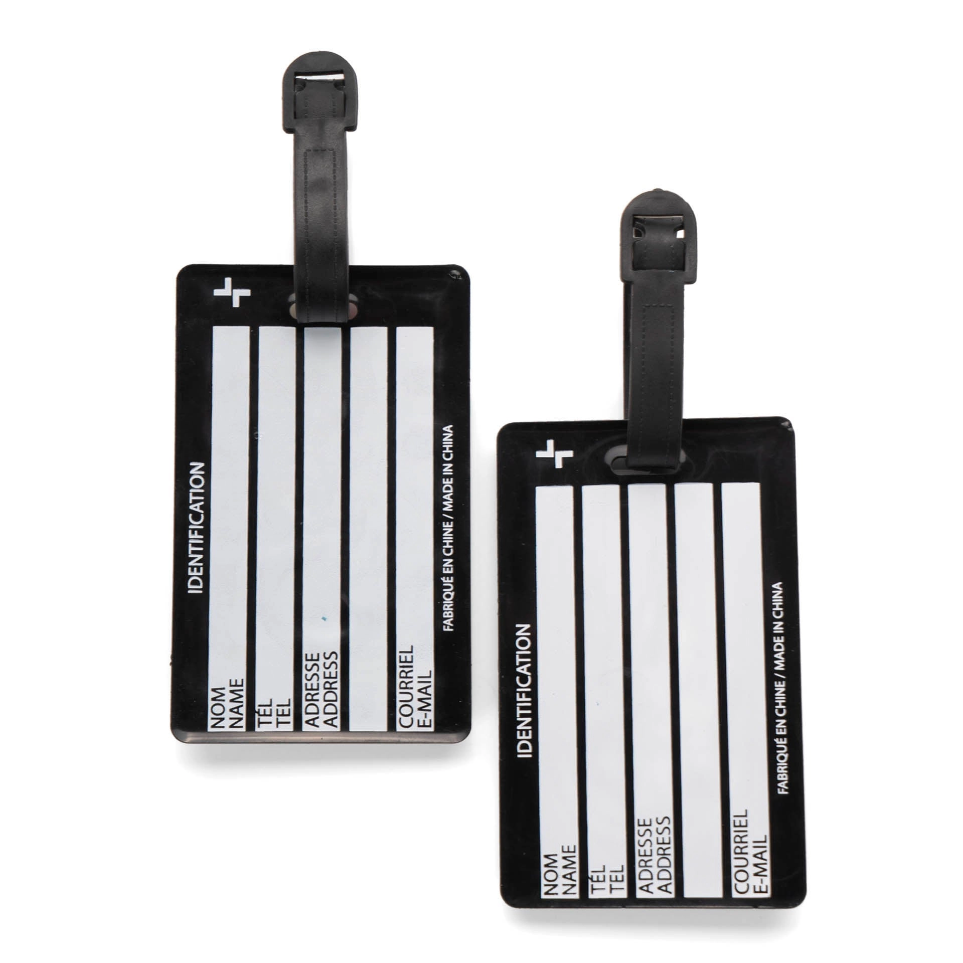 Tracker Peace Sign Luggage tag. 2pk