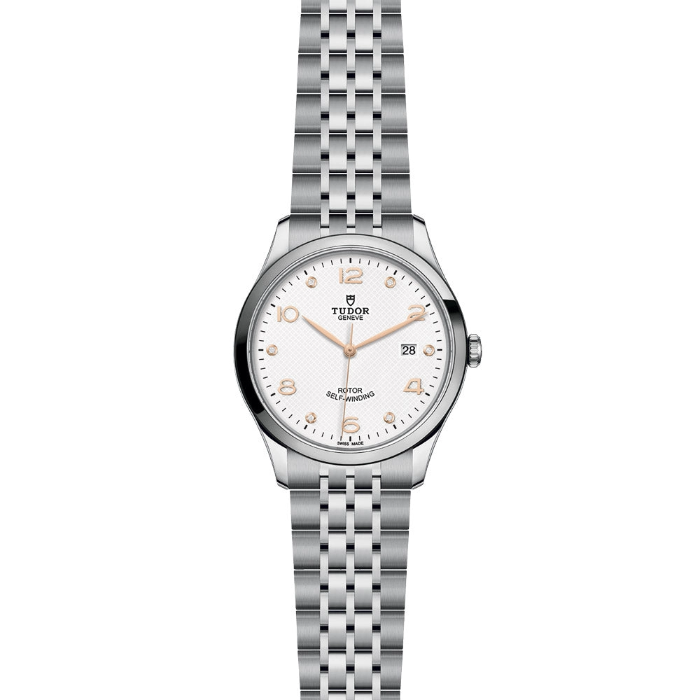 TUDOR 1926 41mm White Diamond Set Dial Gents Watch M91650-0013