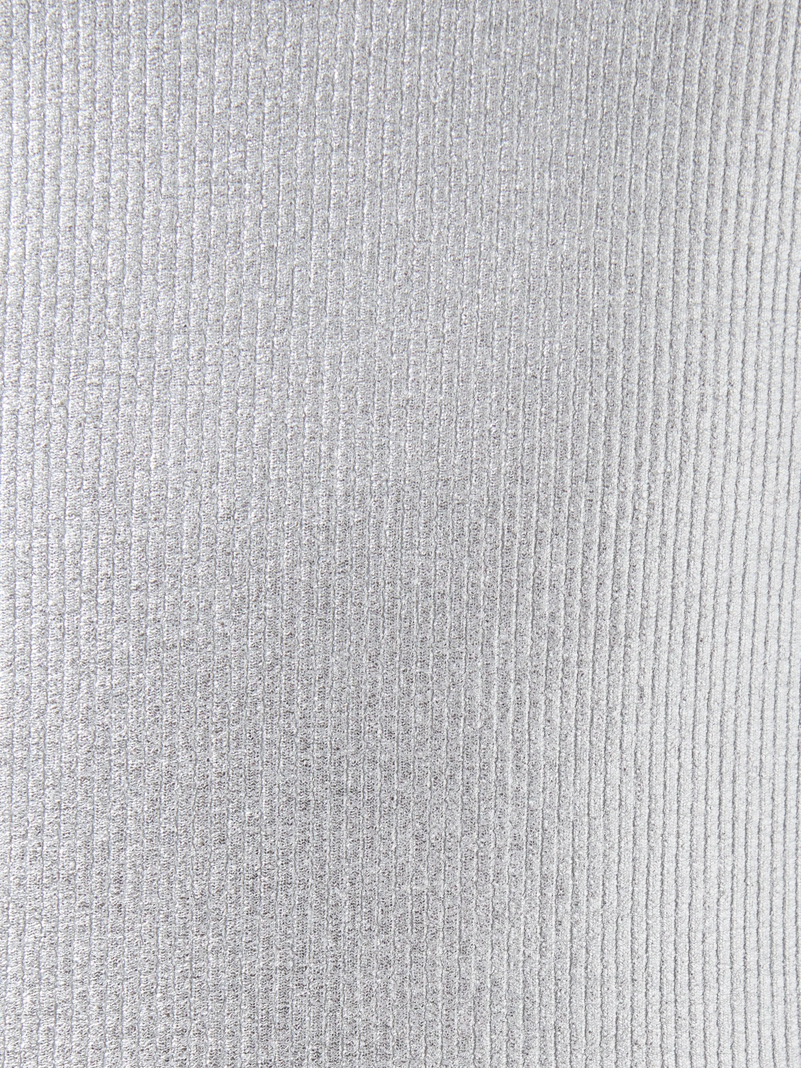 Vista Ribbed Foil Coated Tank Top