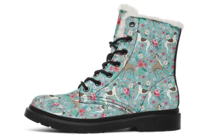 Whippet Flower Winter Boots